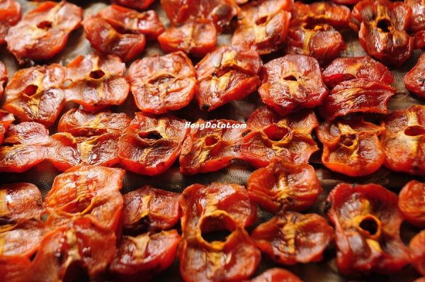Hồng sấy dẻo chẻ miếng - Hình ảnh 4