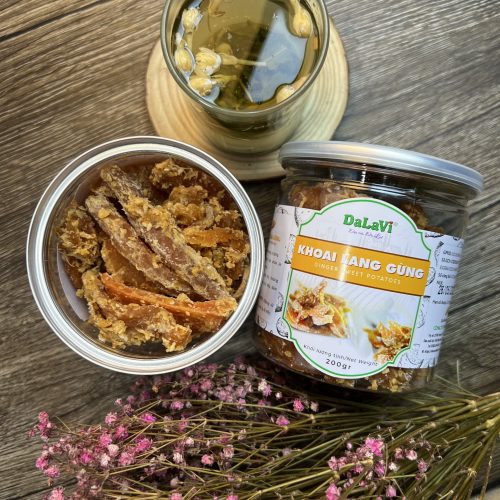 Khoai lang sấy gừng