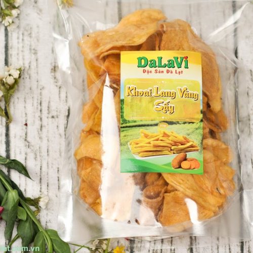 Khoai lang vàng sấy lát