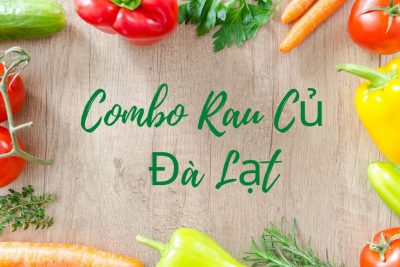 Combo rau củ tươi Đà Lạt cho cả gia đình (150k – 250k)