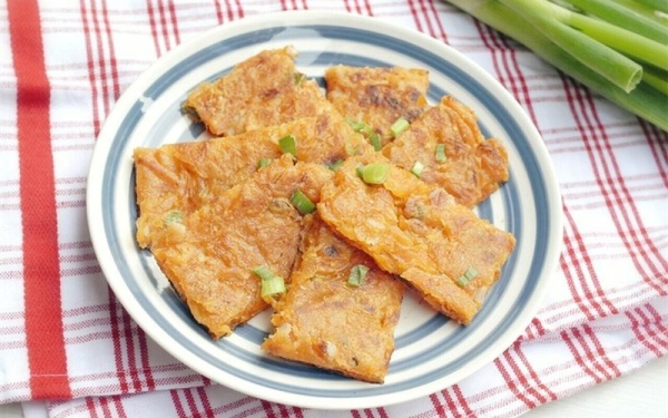 Lạ miệng với món Bánh kim chi chiên giòn 