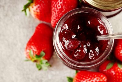 Nước cốt dâu, dâu tây ngâm đường giải nhiệt mua hè