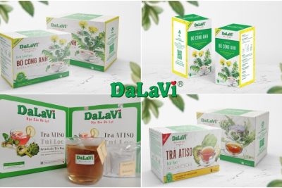 Những sản phẩm trà túi lọc tại DaLaVi