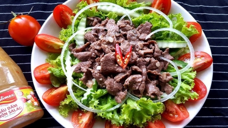 03 món ngon kết hợp cùng xà lách lô lô xanh