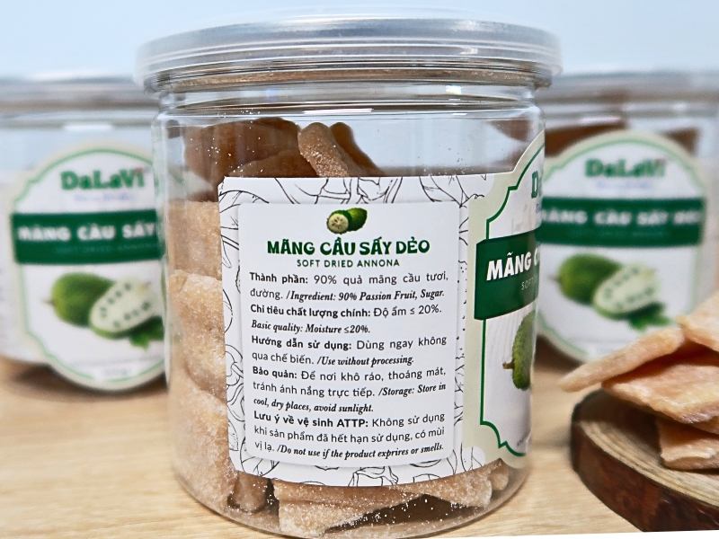 Công dụng của mãng cầu sấy dẻo sẽ khiến bạn bất ngờ