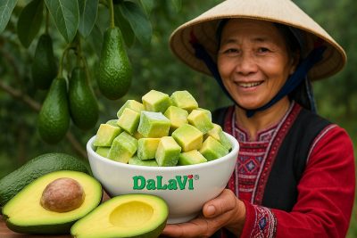 Bơ đông lạnh xuất khẩu tại Đà Lạt, giá cạnh tranh