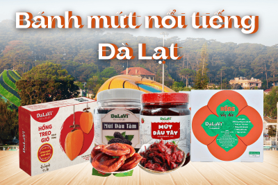 Các quán bánh mứt Đà Lạt nổi đình đám mà ai cũng ghiền