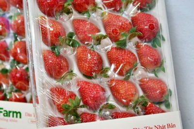 Dâu tây ít chua gọi tên dâu tây Nhật Bản chất lượng